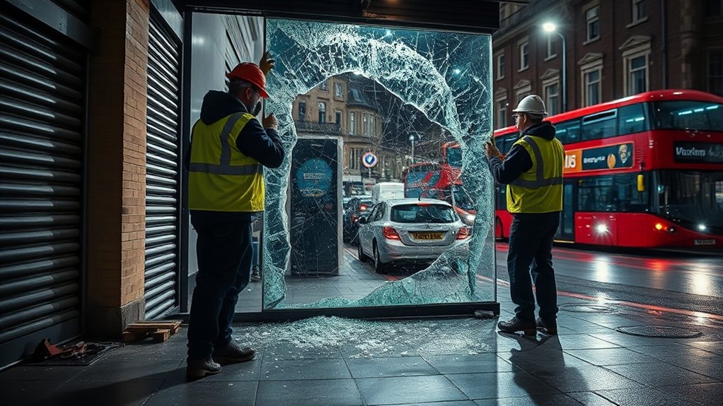 Emergency Shop Front Repair Palmers Green