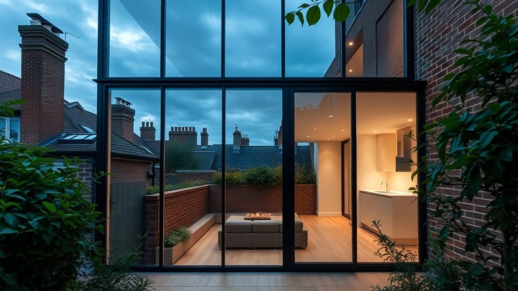 Glass Extension Walls Palmers Green