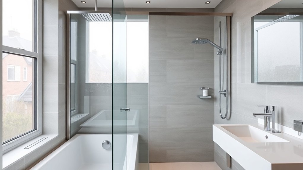 Semi-Frameless Shower Screens Palmers Green